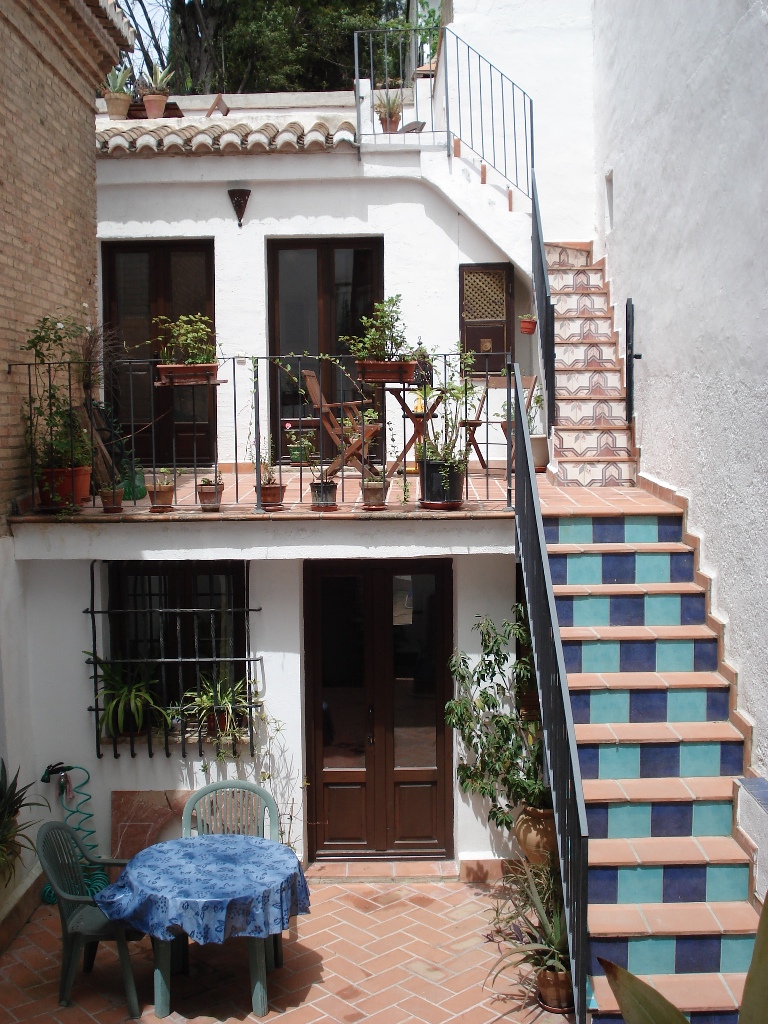 View into the inner patio