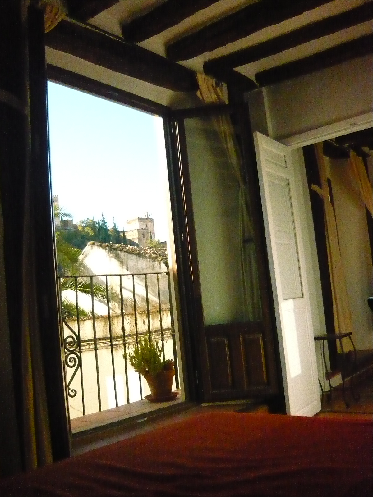 View from one of the rooms